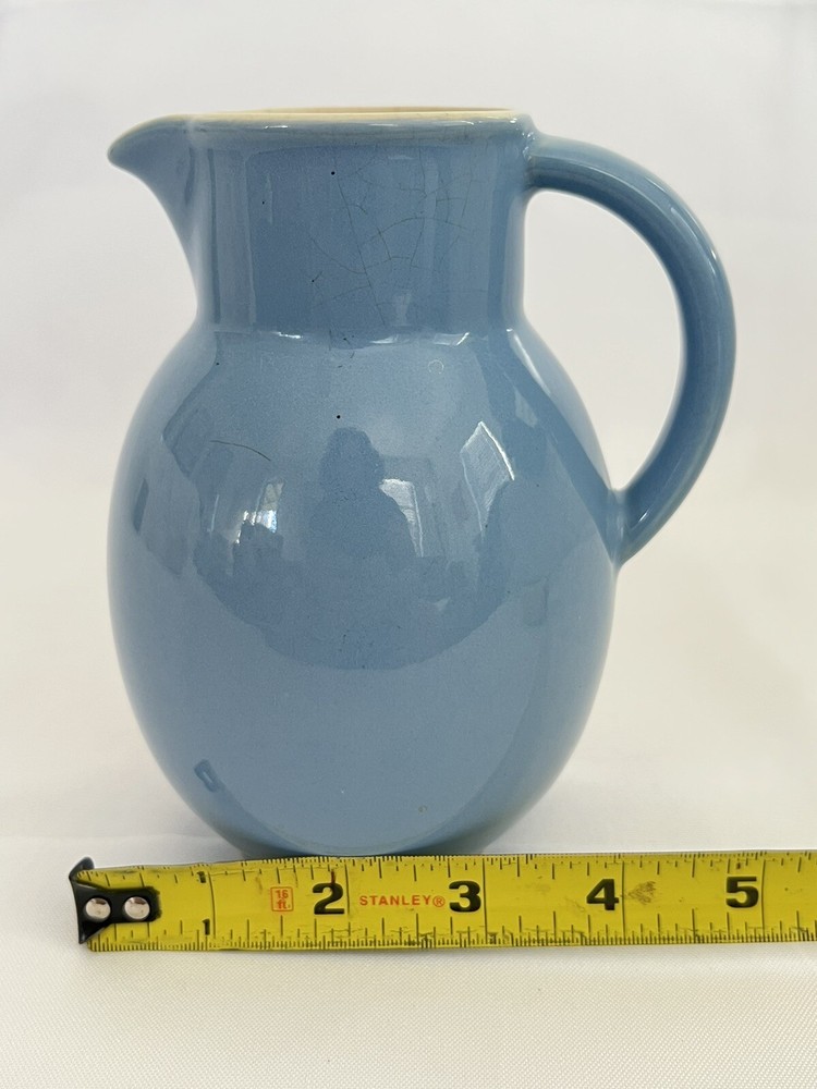 Steuler Germany Studio Art Pottery Pitcher Signed Vintage