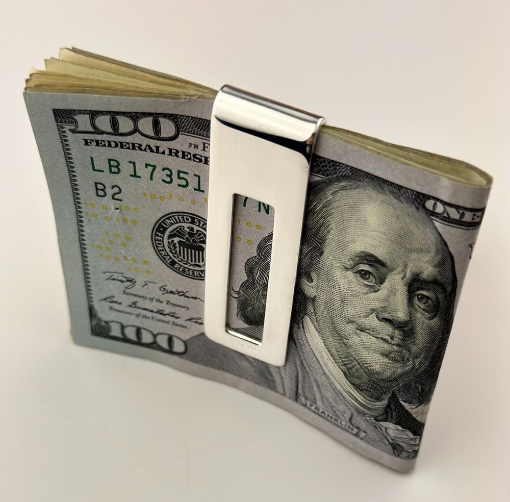 925 Sterling Silver Money Clip