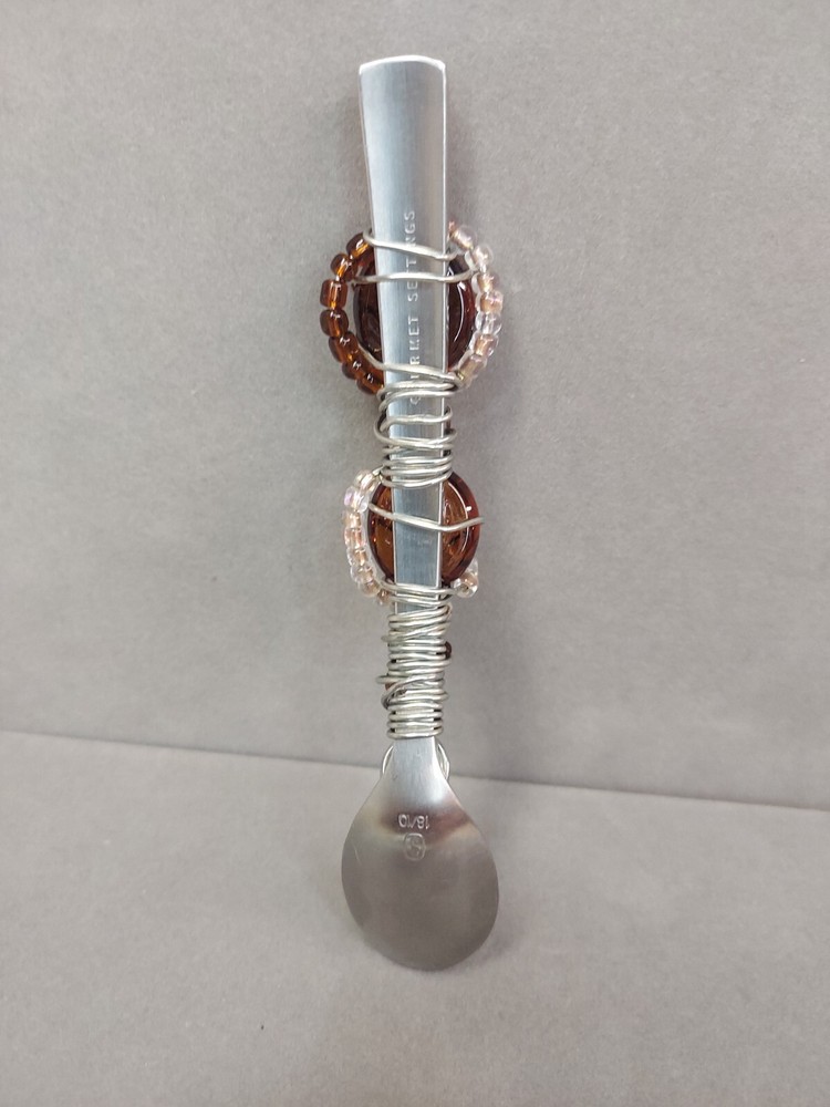 Wire Wrapped Tea Spoon