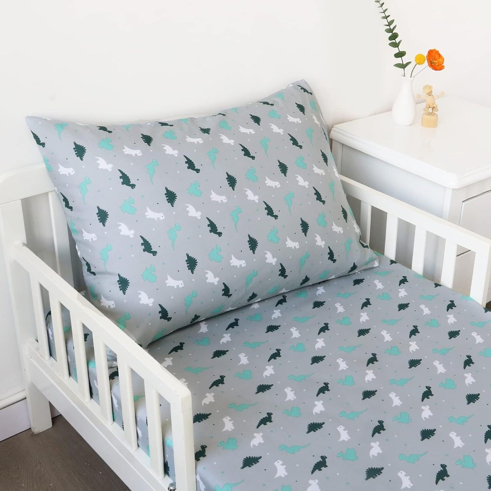 2-Piece Toddler Sheet Set Includes Crib Sheets Set and Envelope Pillowcase