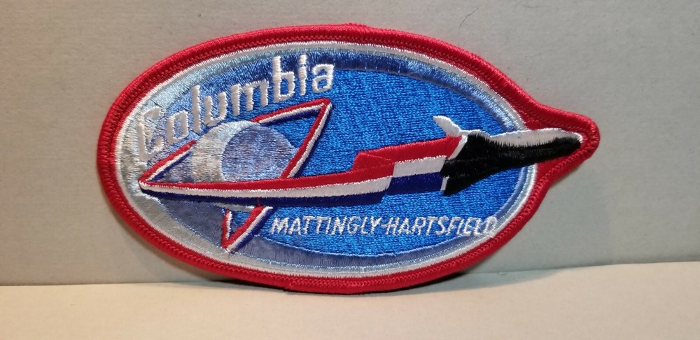 STS-4 SPACE SHUTTLE PATCH "MATTINGLY & HARTSFIELD"