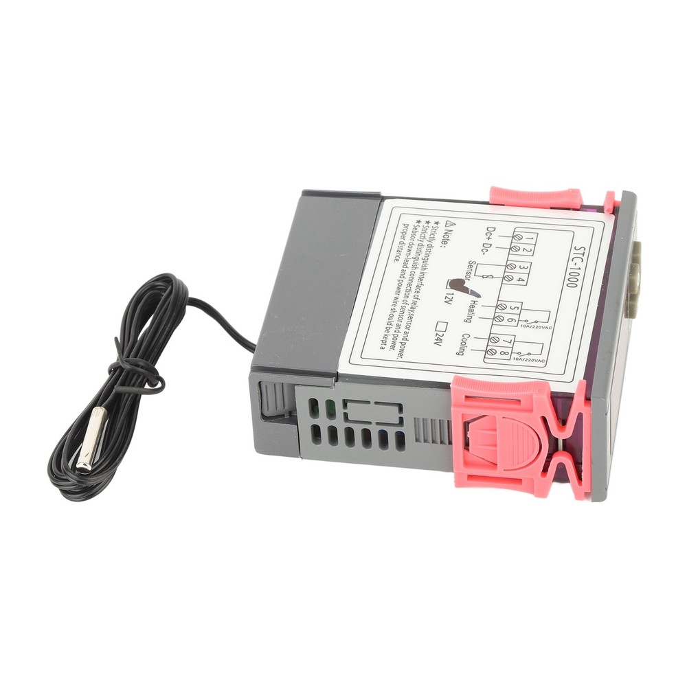 Digital Temperature Controller With Sensor STC-1000 Accurate Cooling And Hea
