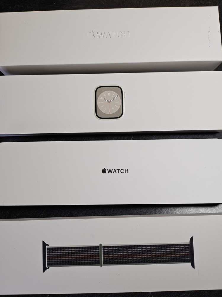 * EMPTY BOX ONLY ~ Apple Watch Series 8 ~ 41mm ~ Midnight
