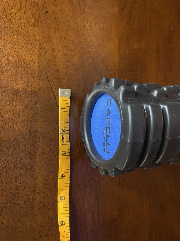 Capelli Foam Roller 12 Inches Long Solid Core 4 Inches Wide Small Mini Used