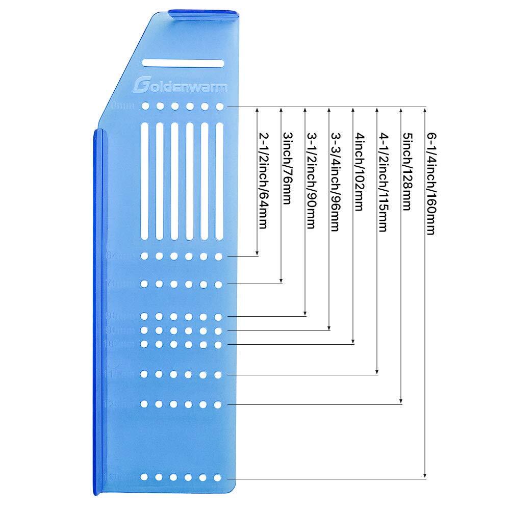 Cabinet Hardware Template Cabinet Pull/Knob Template Tool for Handles and Pulls