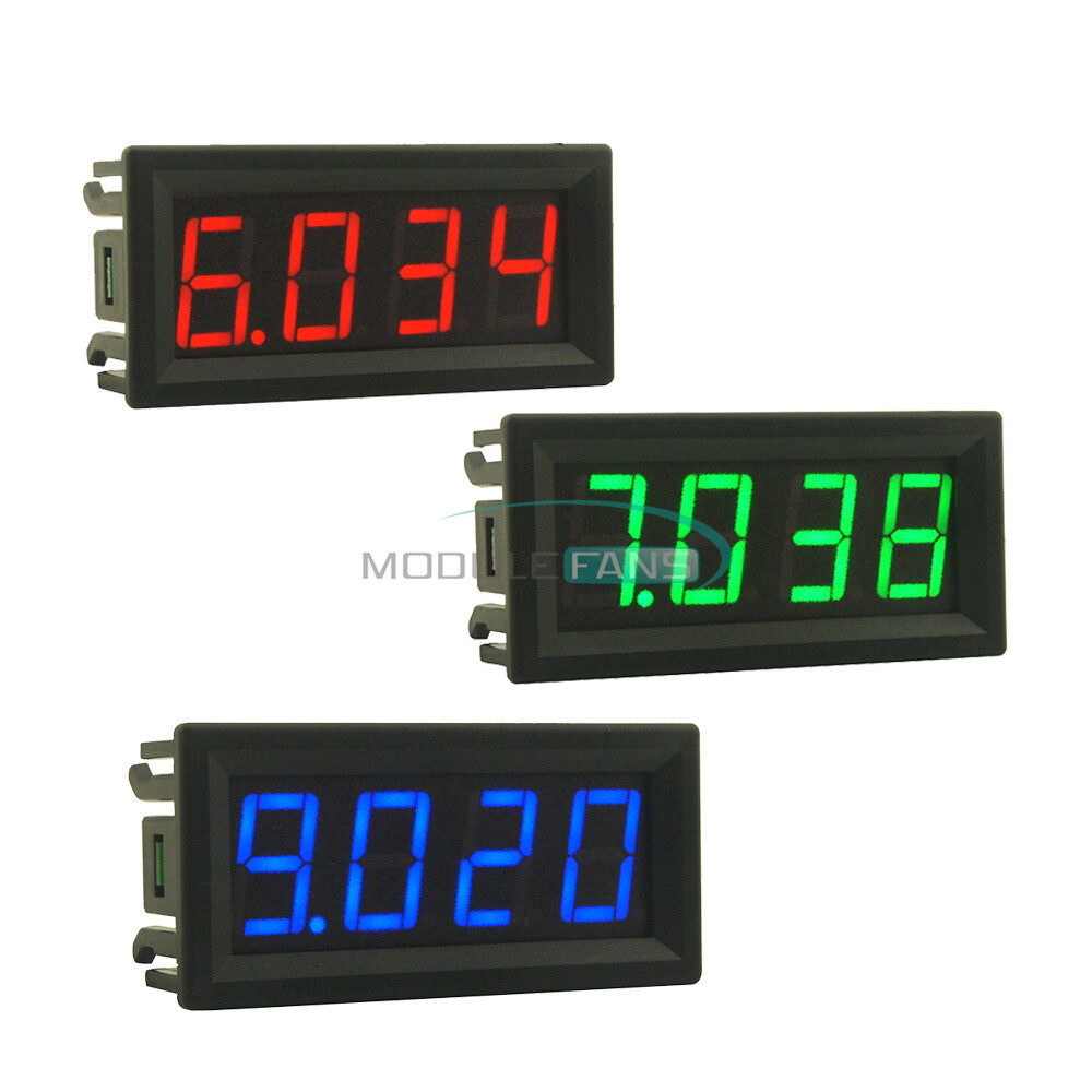 0.56"4-Bits LED 0-100V Mini Digital Voltmeter Voltage Meter Volt Panel Tester