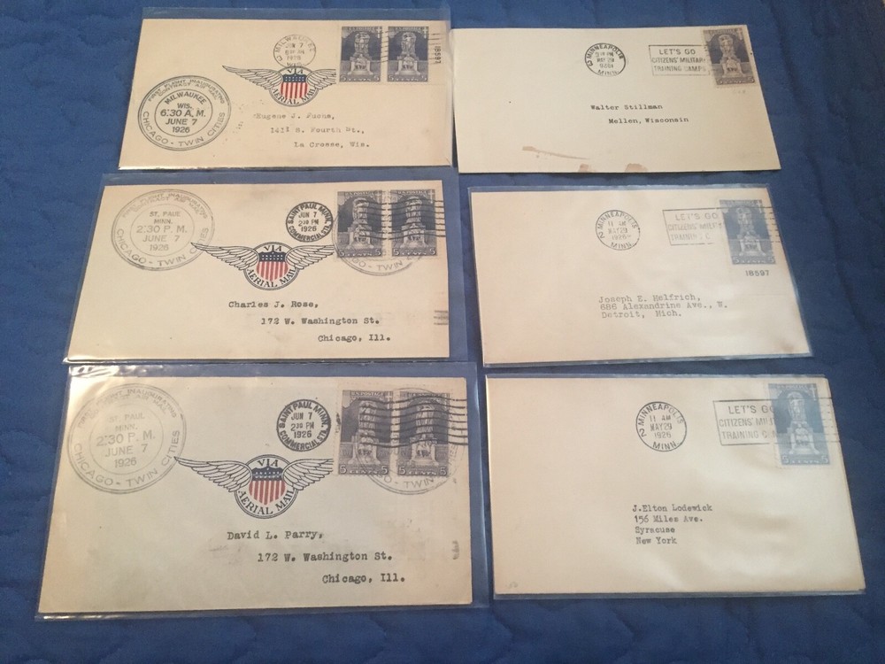 3 FDC 3 FF 628 John Ericsson covers - HI VALUE. MUST SEE THEM