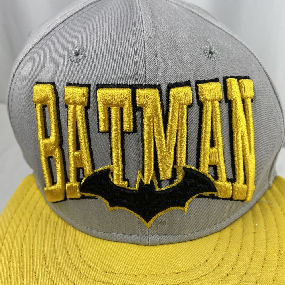 Batman Embroidered Logo DC Comics Cap Snap Back Hat Baseball New Era / 9FIFTY