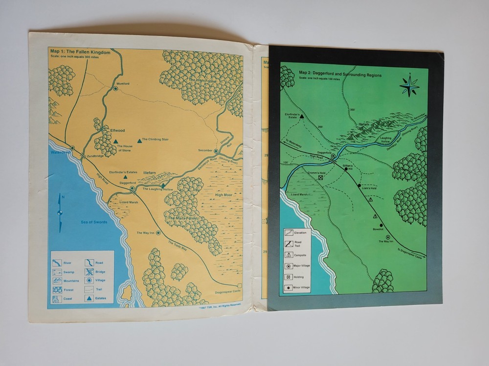 TSR AD&D N5 Under Illefarn Advanced Dungeons & Dragons Forgotten Realms Module