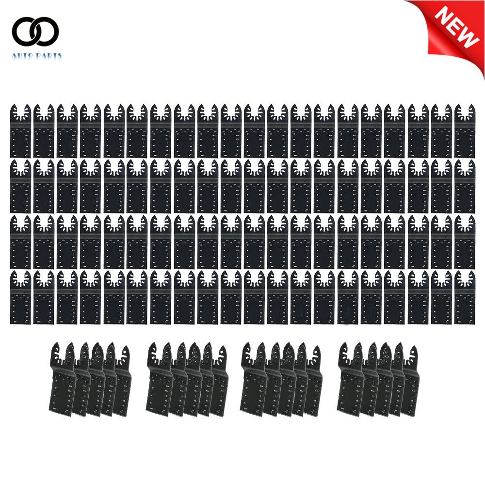 100 Piece Quick Release Durable Oscillating Multi Tool Saw Blades For All Models