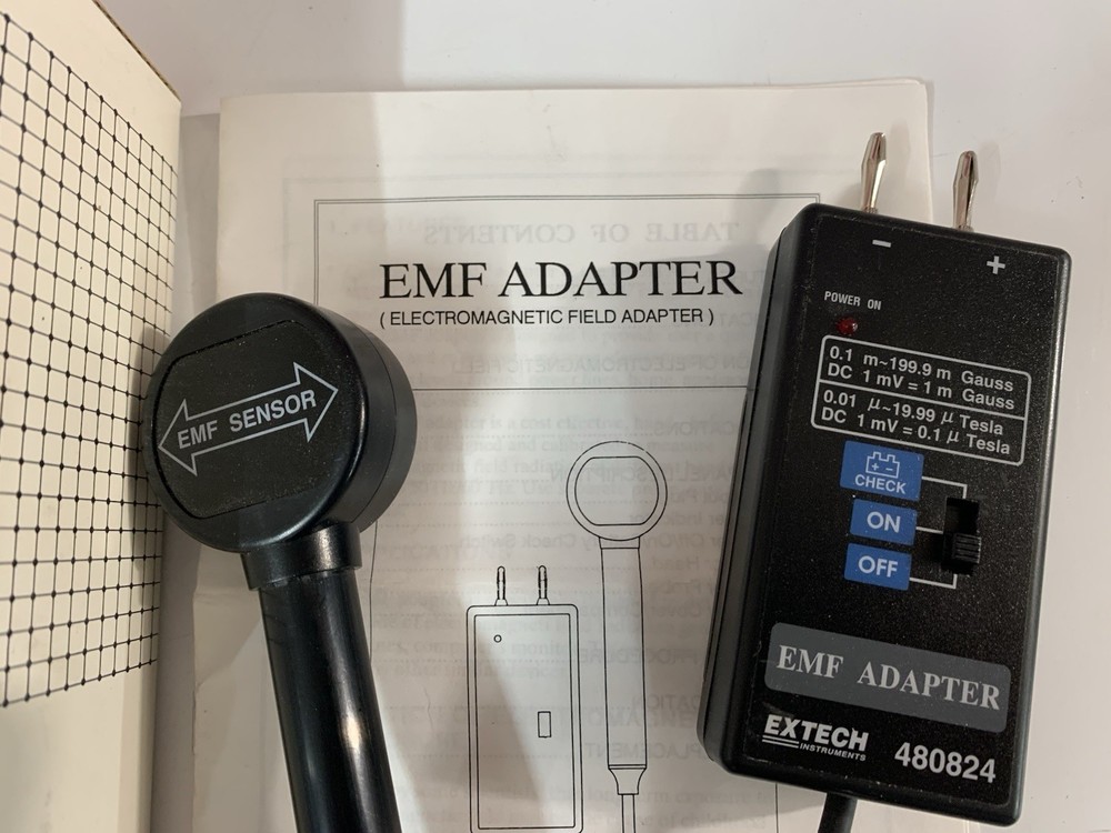 Extech 480824 EMF Field Adapter Digital Field Tester