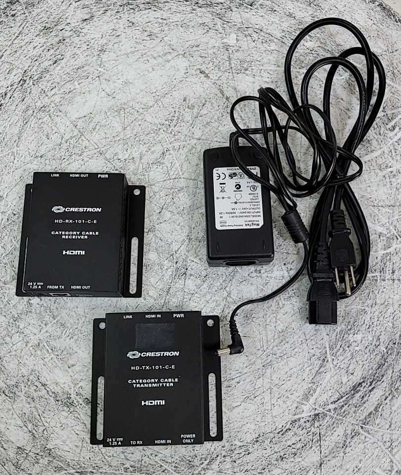 CRESTRON HD-RX-101-C-E 6509871 Receiver & Transmitter