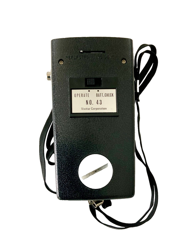 Vivitar 43 Light Meter Vintage W/ Case