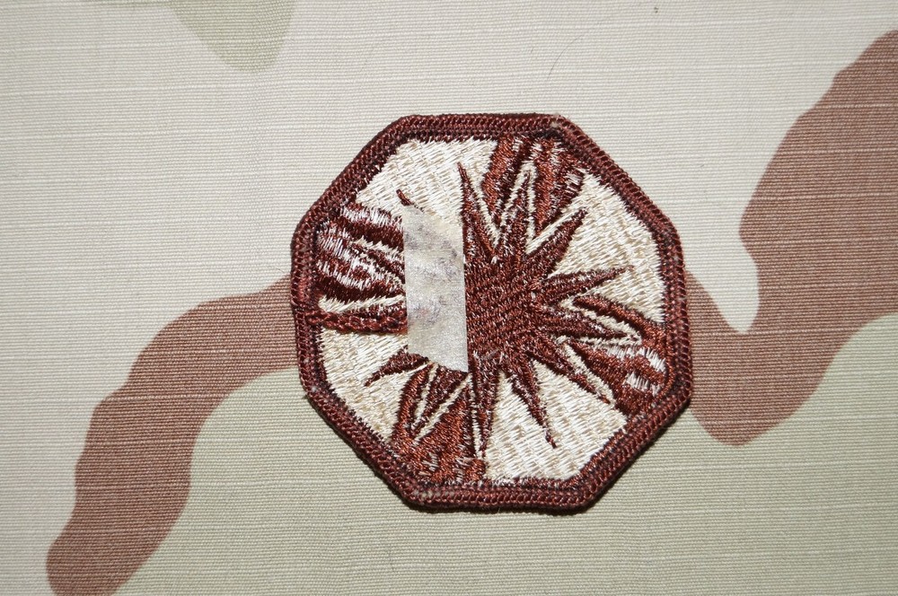 Military Patch US Army 13th Corps Support Command COSCOM DCU Desert Authentic