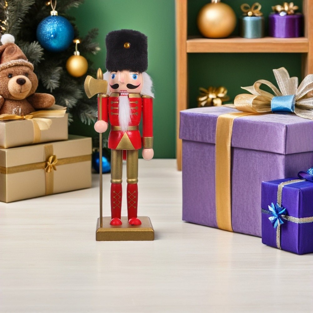 Nut Cracker Christmas Decor Soldier Ornament Mini Nutcracker Model