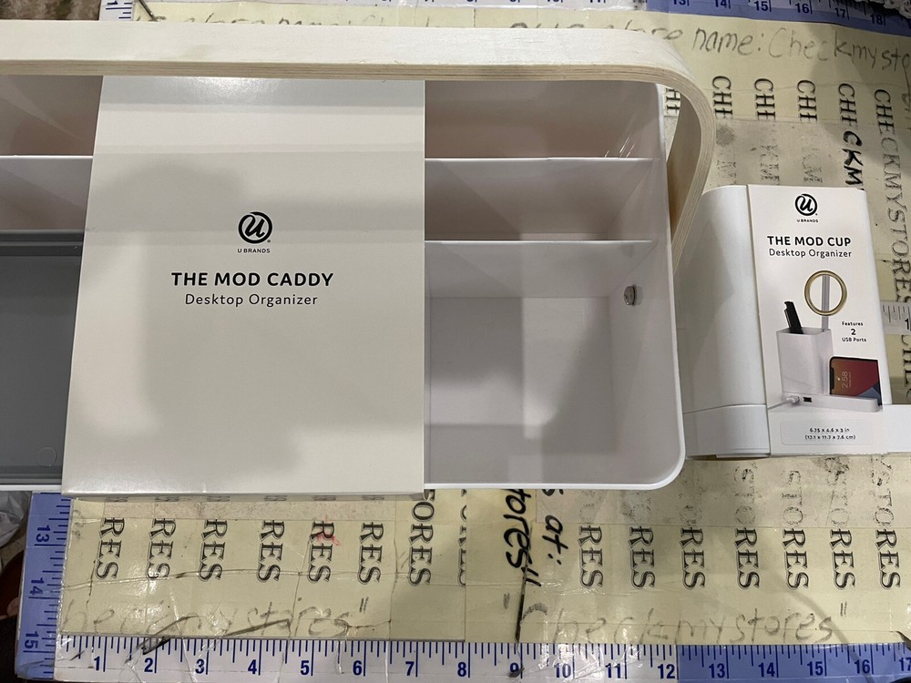 New U Brands The Mod Caddy Desktop Organizer Set