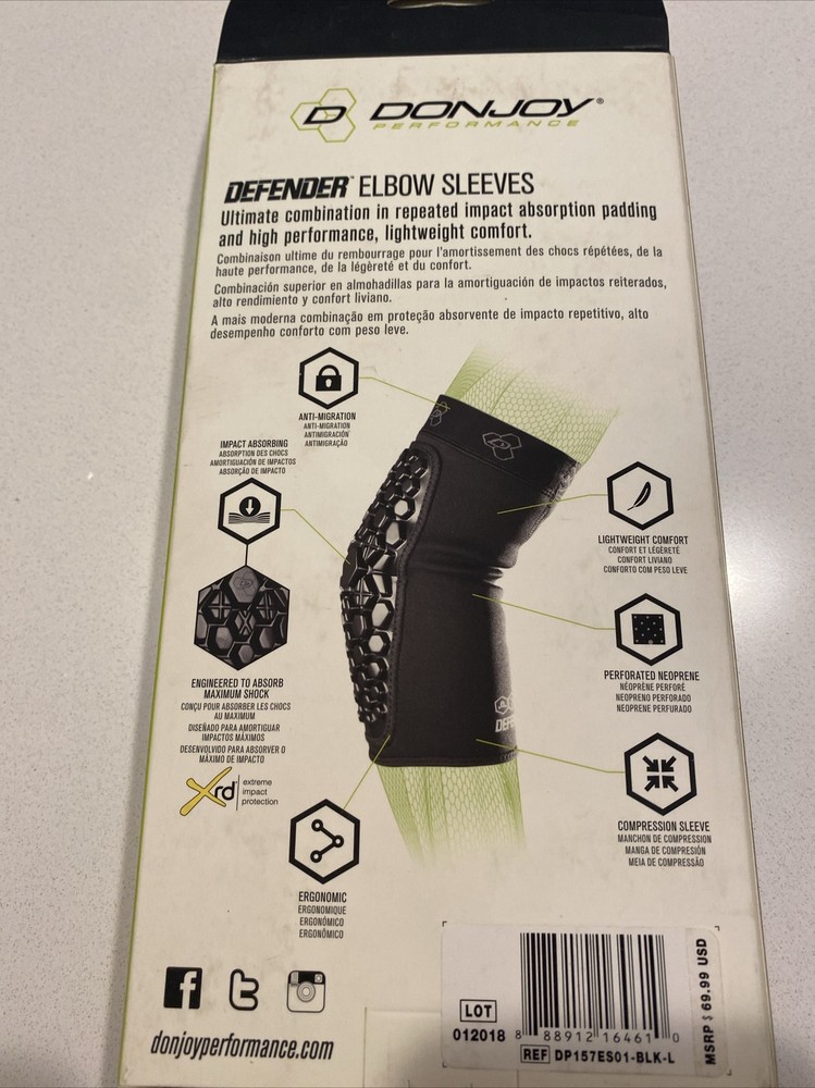 DonJoy Defender Elbow Pads (Pair)