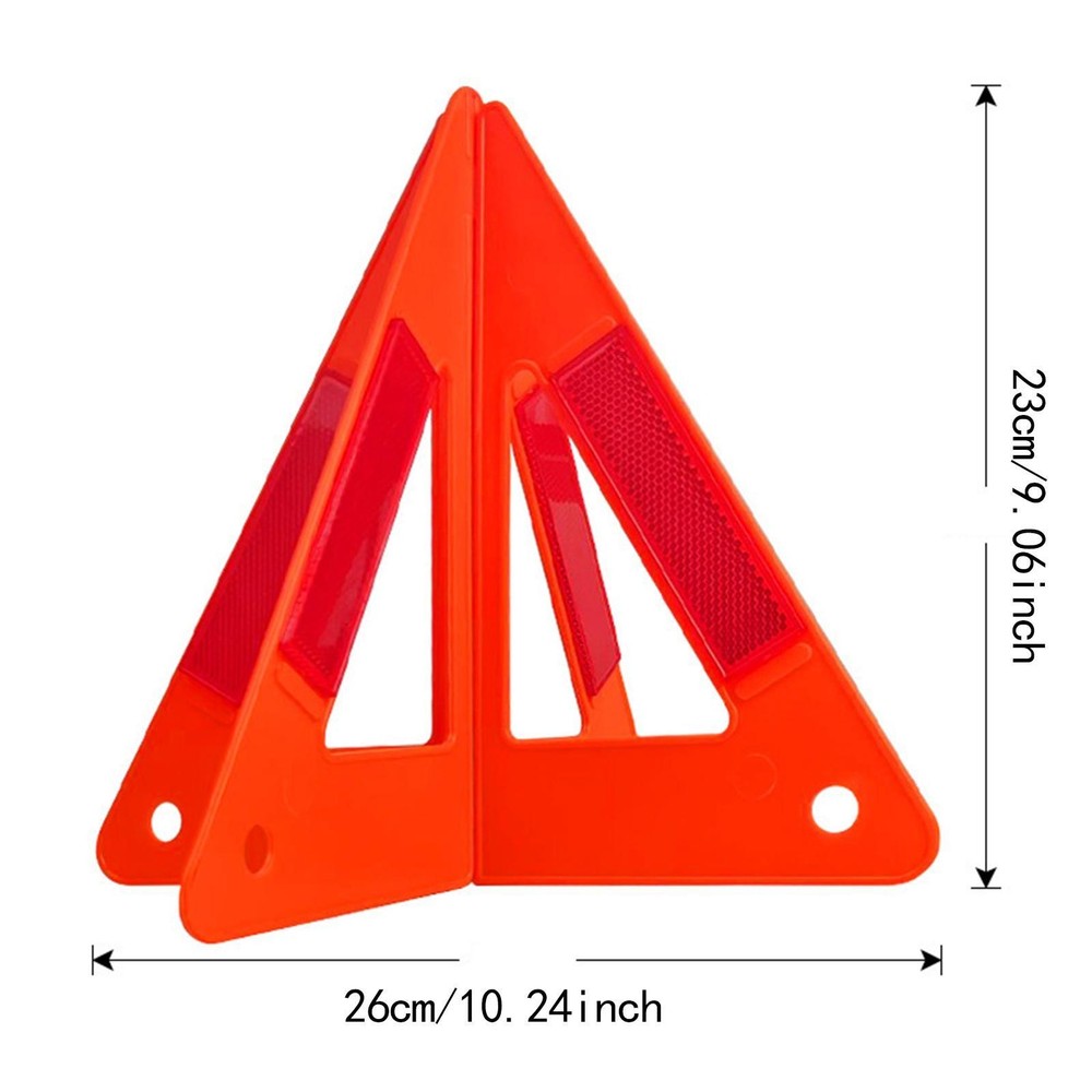 Emergency Warning Triangle Warning Reflective Triangle for Breakdown
