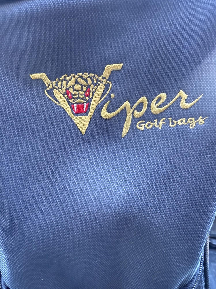 VIPER - Black 14-Way Divide Golf Stand Bag