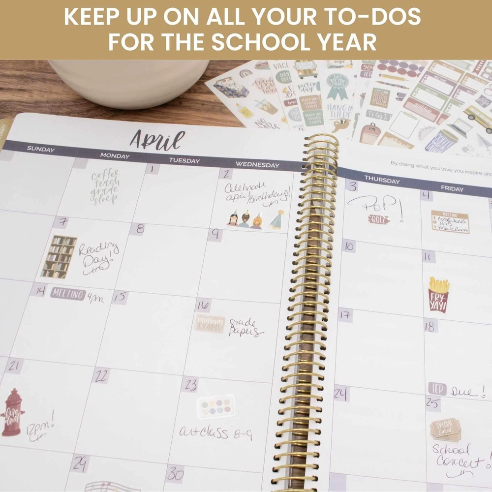 Planner Stickers | Teacher Pack | Cool Tones