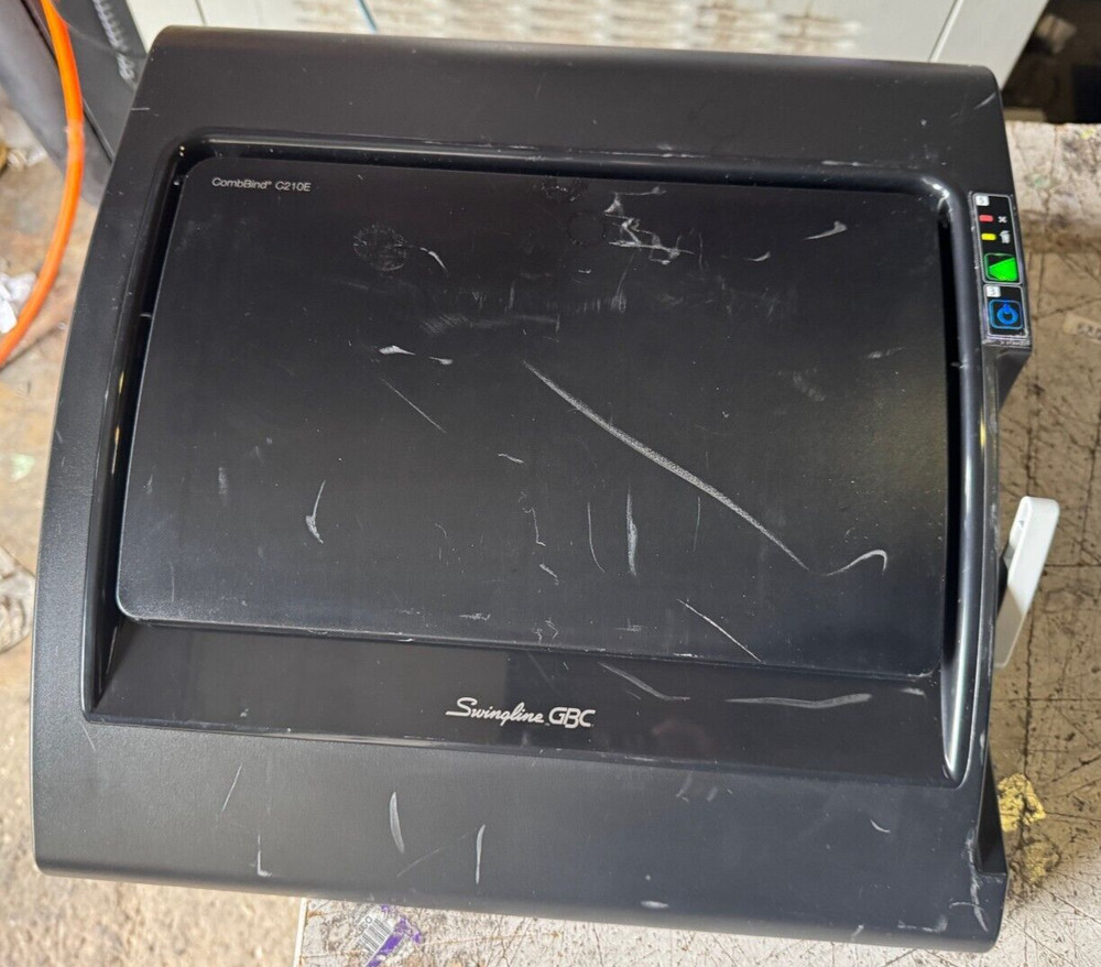 Swingline GBC CombBind C210E Electric Binding Machine