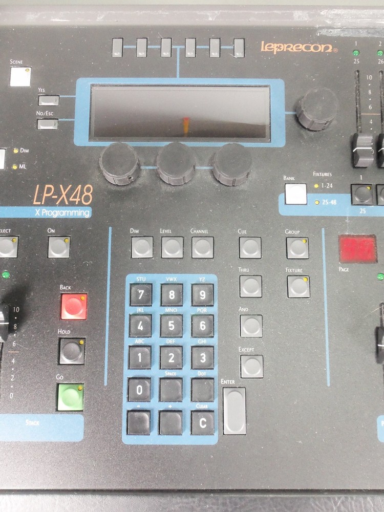 Leprecon LP-X48 X Programming Lighting Console Controller 1024 DMX Channels