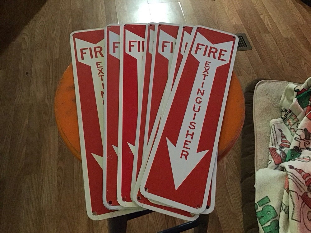 Fire Extinguisher Sign