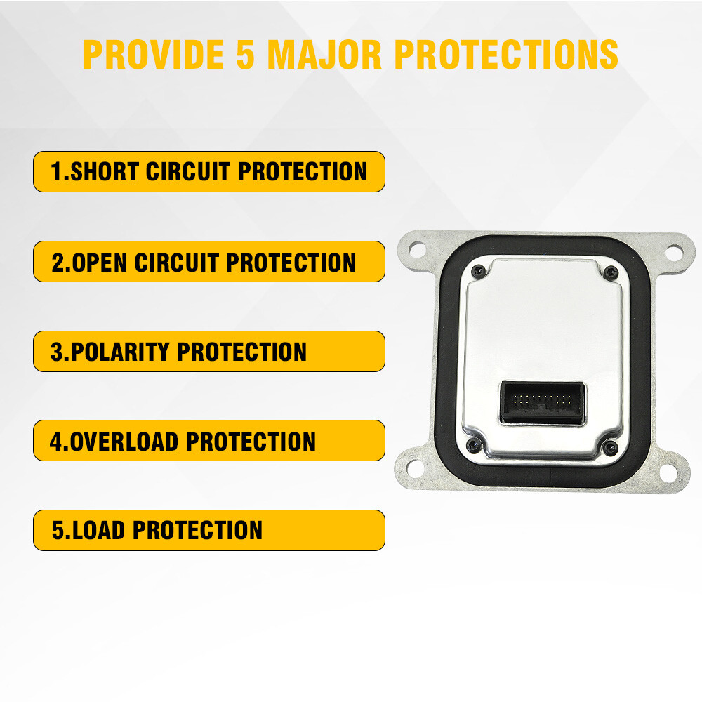 Full LED Headlight Module Control Unit HB5313B626B For 2017-2019 Ford Explorer