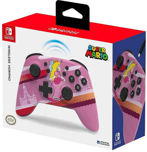 HORI Wireless HORIPAD (Peach) for Nintendo Switch [New ]