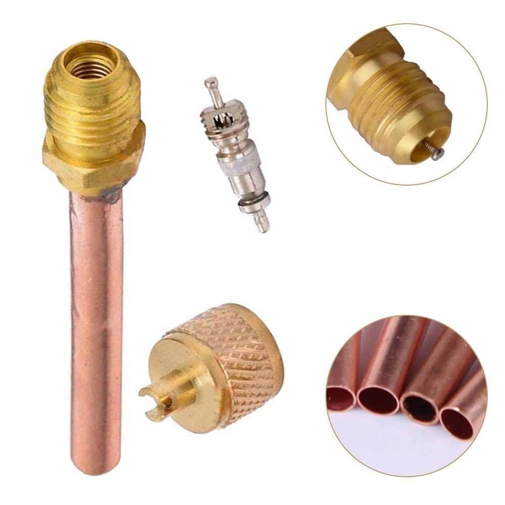 Convenient 2pcs Service Access Valves for AC and Refrigeration Systems