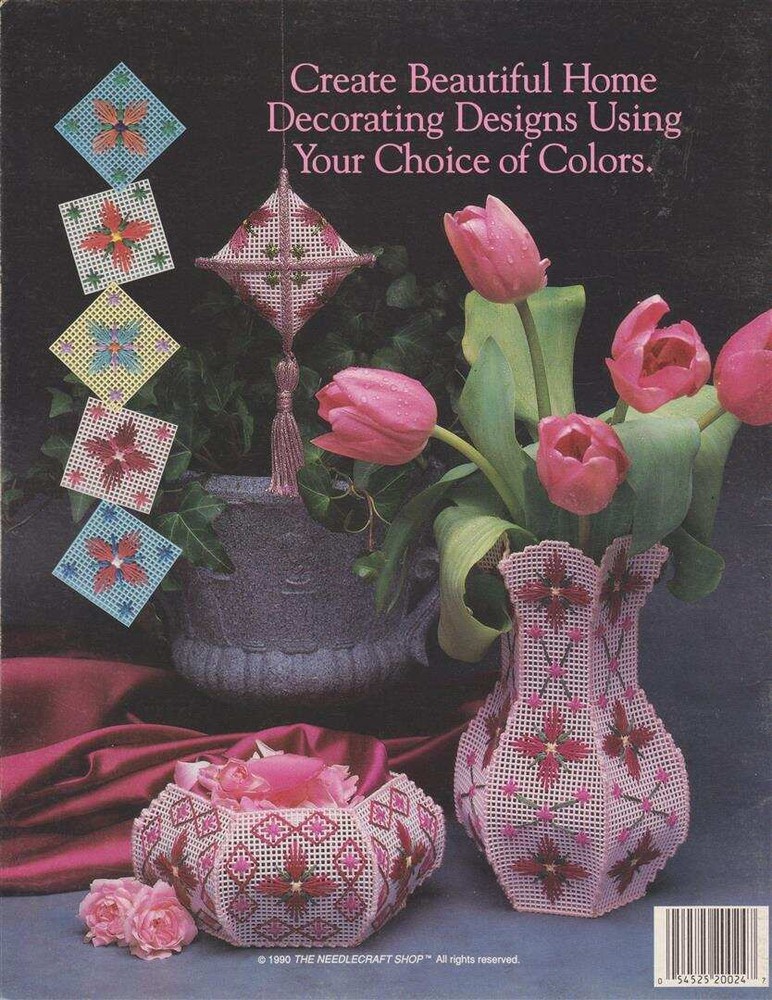 OOP!!! PLASTIC CANVAS STARFLOWER ELEGANCE