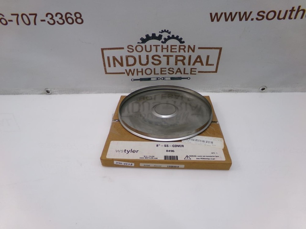 WS Tyler 8496 8"-SS-COVER
