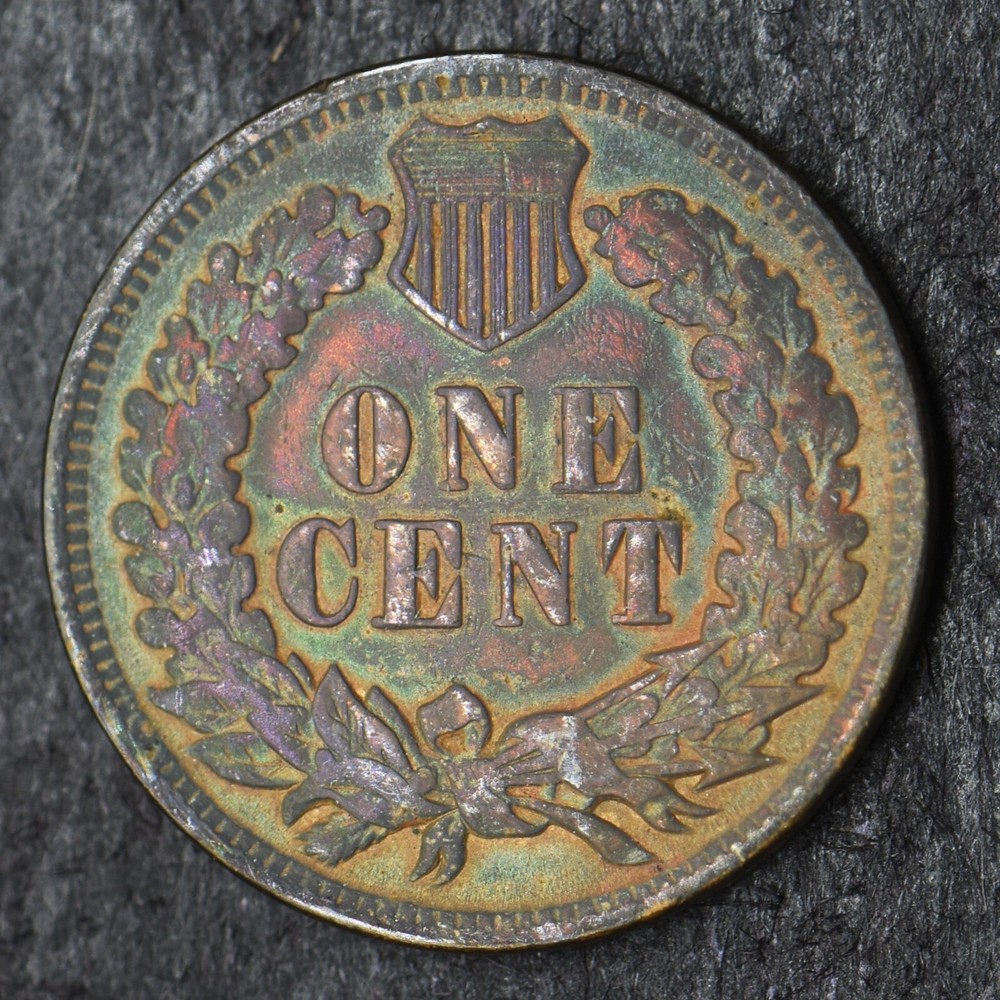 1907 "Toned" Indian Head Cent 1C- COINGIANTS -