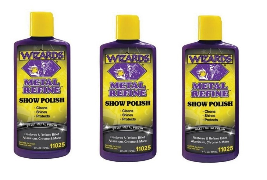 Wizard Products Metal Refine 8oz. 11025 (3 Pack)