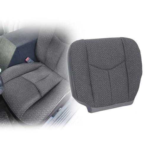 NLQR Front Driver Side Bottom Replacement Seat Cover Cloth Gray #69C