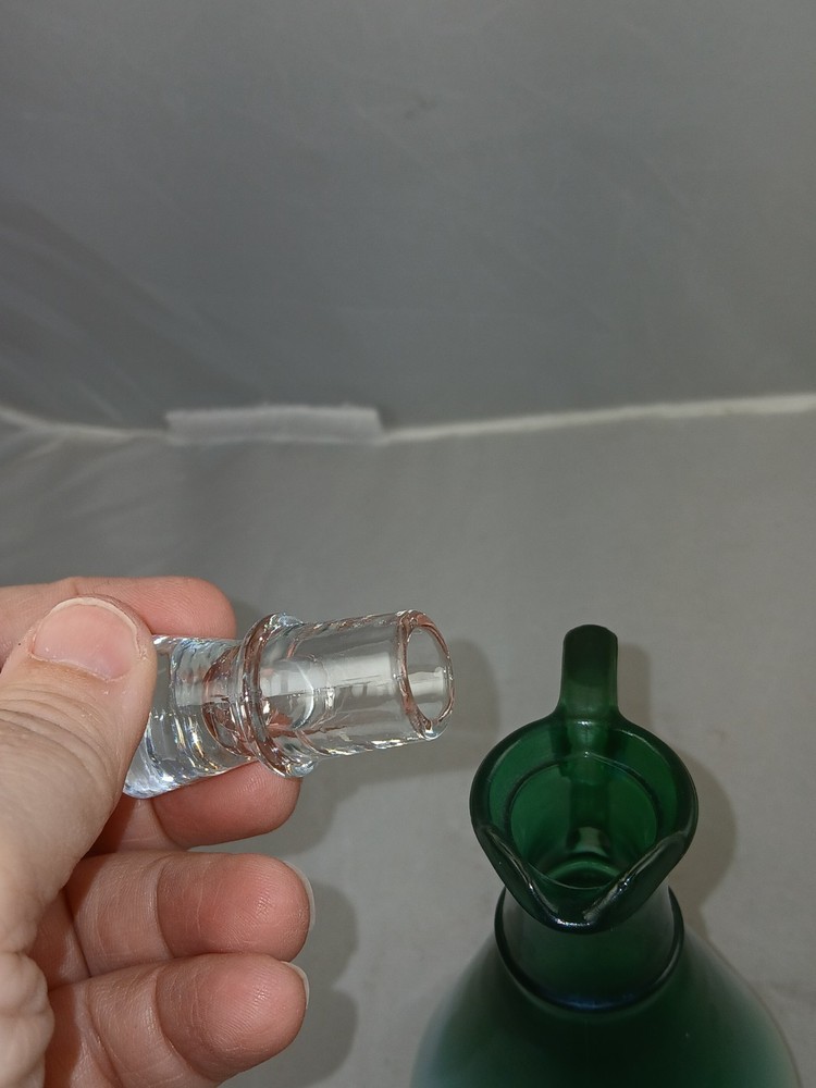 Hazel Atlas Green Cruet