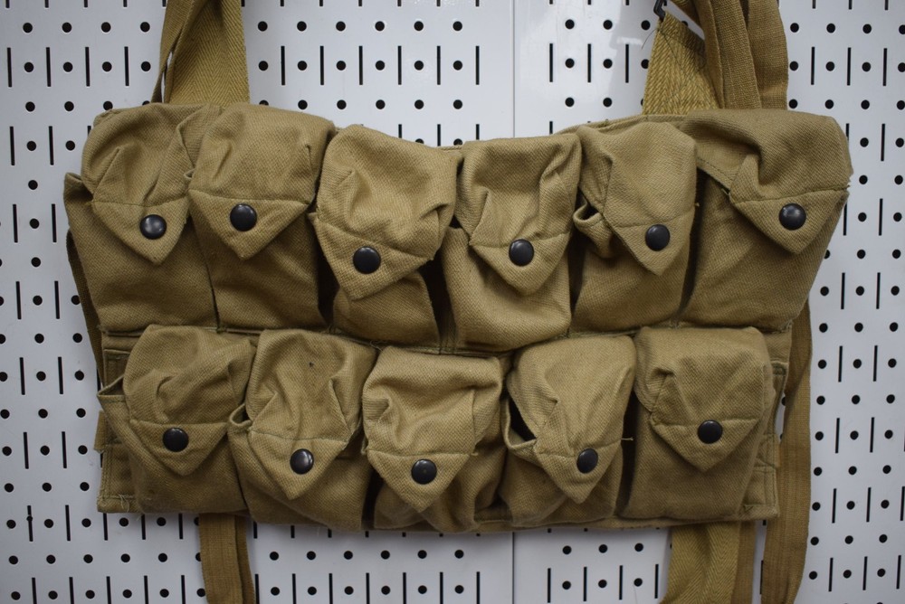 US WW1 11 Pocket Grenade Vest
