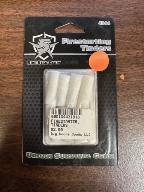 5IVE STAR GEAR FIRESTARTING TINDERS