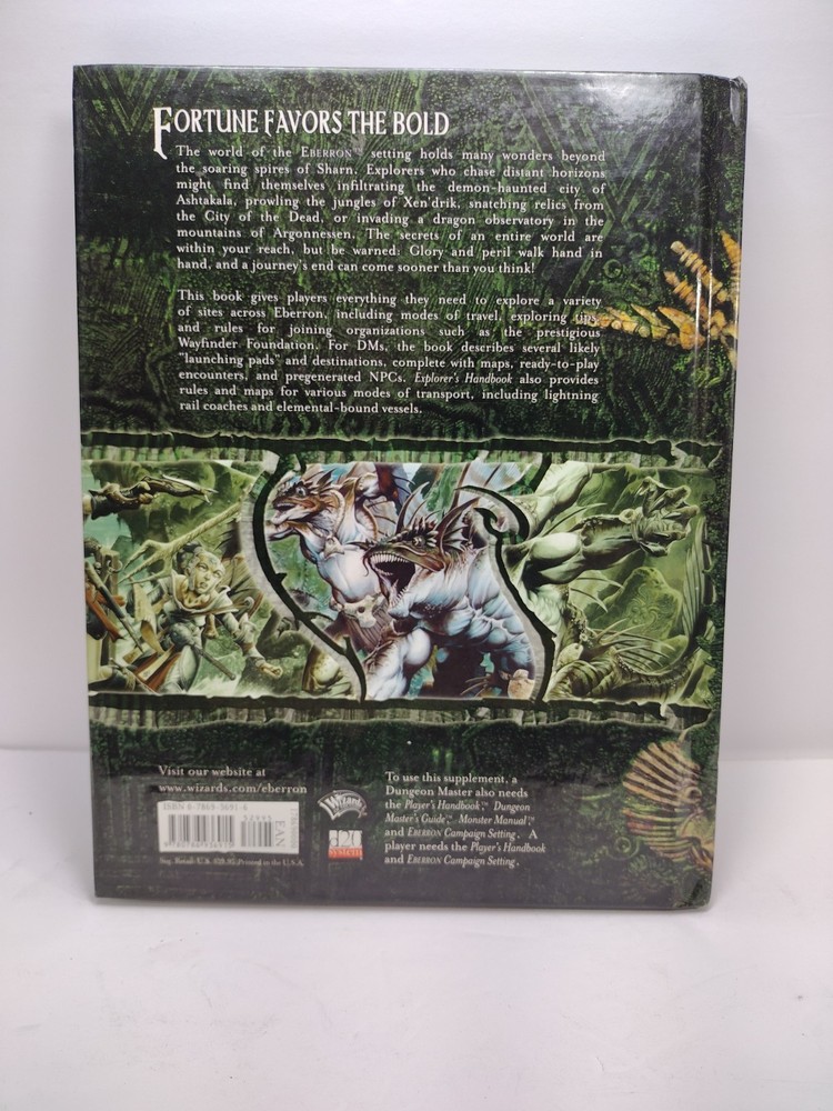 D&Ds Explorer's Handbook : Eberron Campaign Supplement by David Noonan & Others