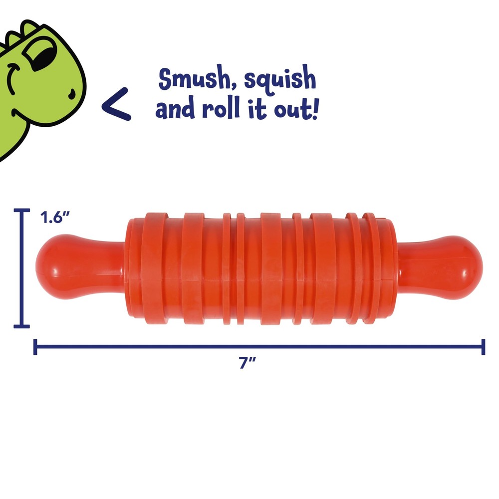 Ready 2 Learn Paint & Dough Texture Rollers - Set of 4 Patterns - Playdough...