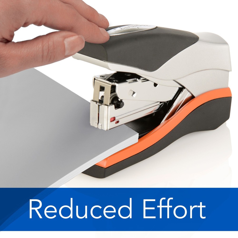 Swingline Optima 40 Compact Standup Stapler: 40 sheets (Black/Grey) *40 sheets