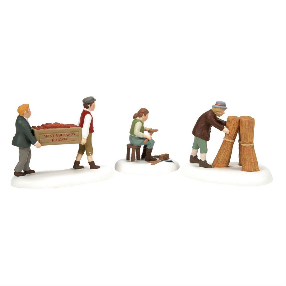 Enesco Harvesting Progress S/3 Dickens Village 6013418