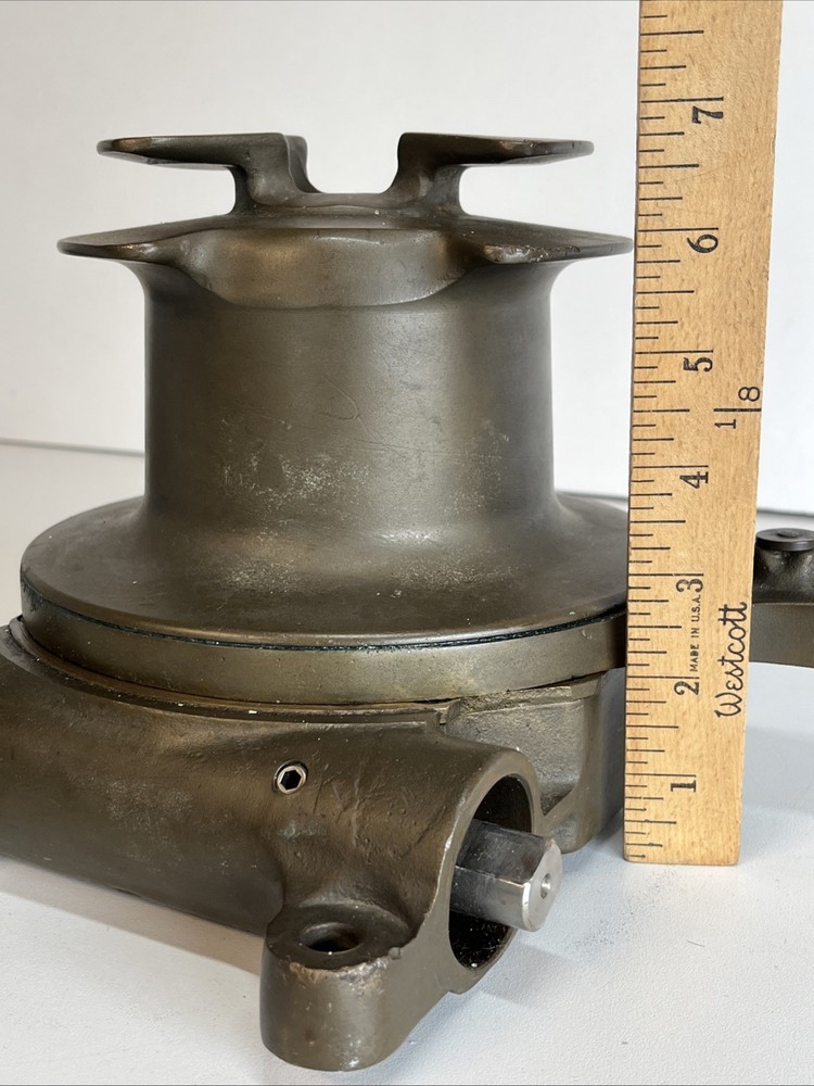 Vintage Bronze Murray Sheet Winch-No Handle