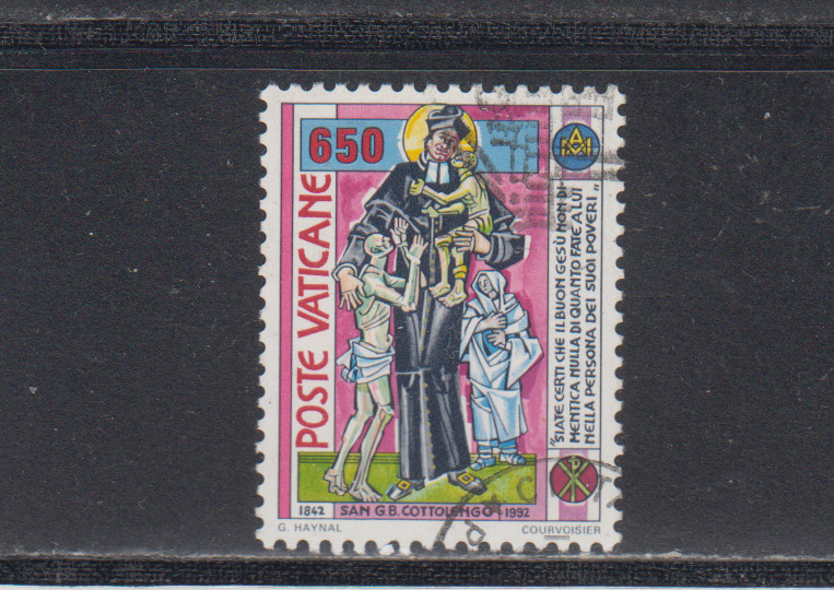 VATICAN :  1992 - USED  - SCOTT #  908