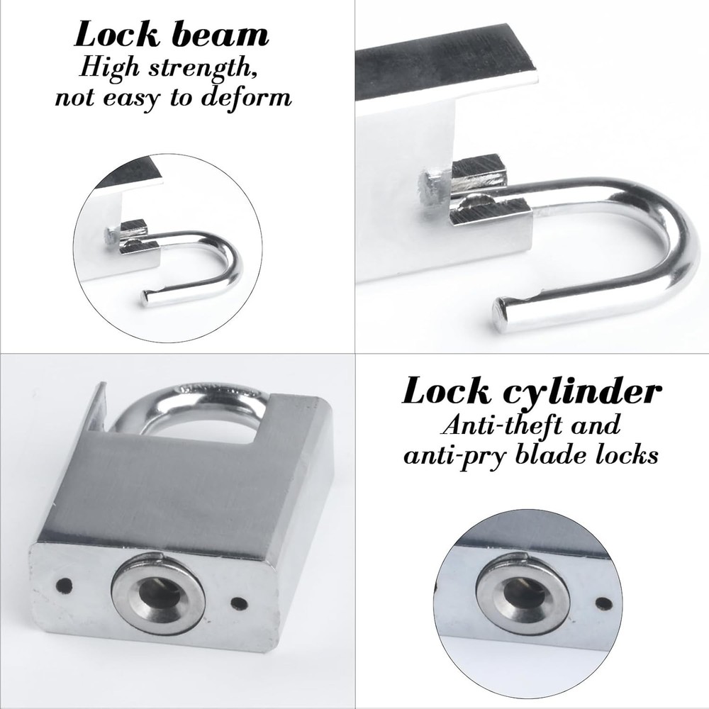 Security Bike Chain Lock Premium Case Hardened Cannot Be Cut With Bolt