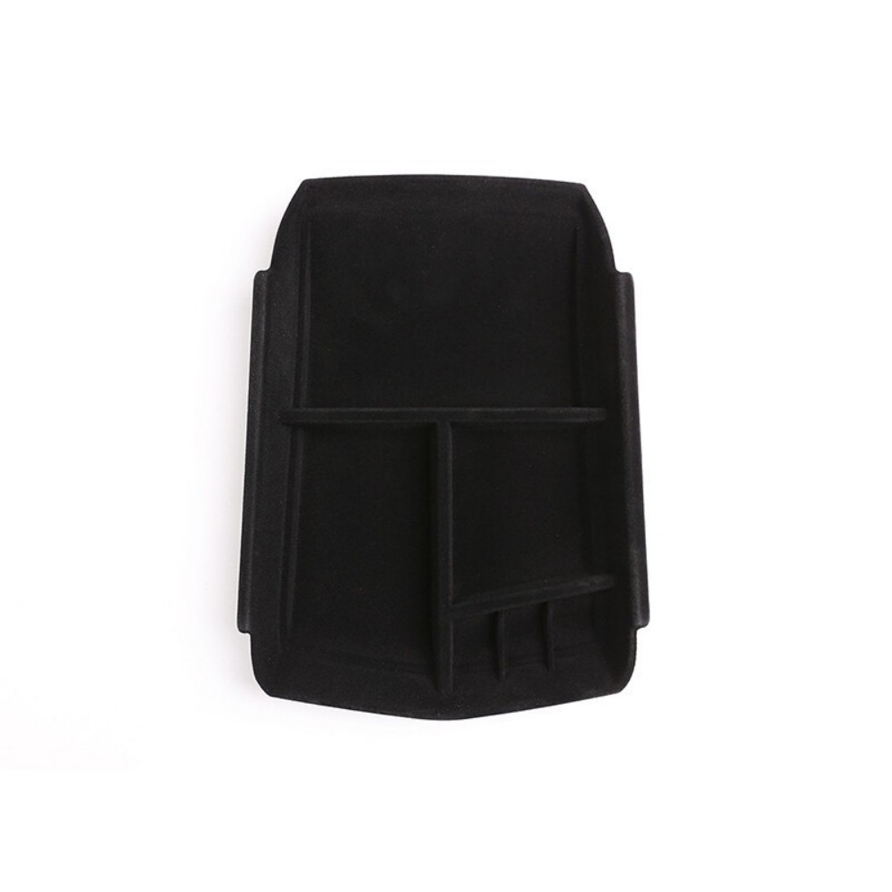 For Cadi*llac XT5 Black ABS Central Control Bottom Storage Box ☄