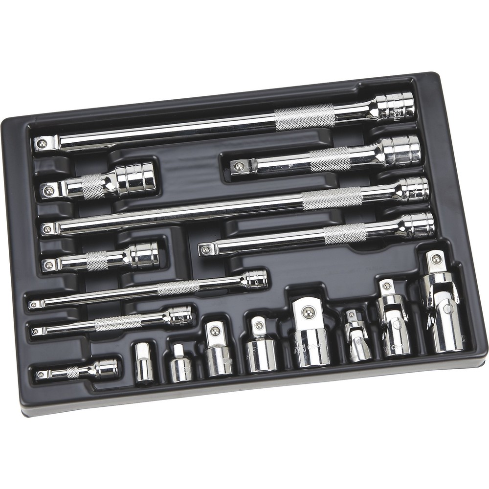 Klutch Ratchet Accessory Set, 17-Pc.