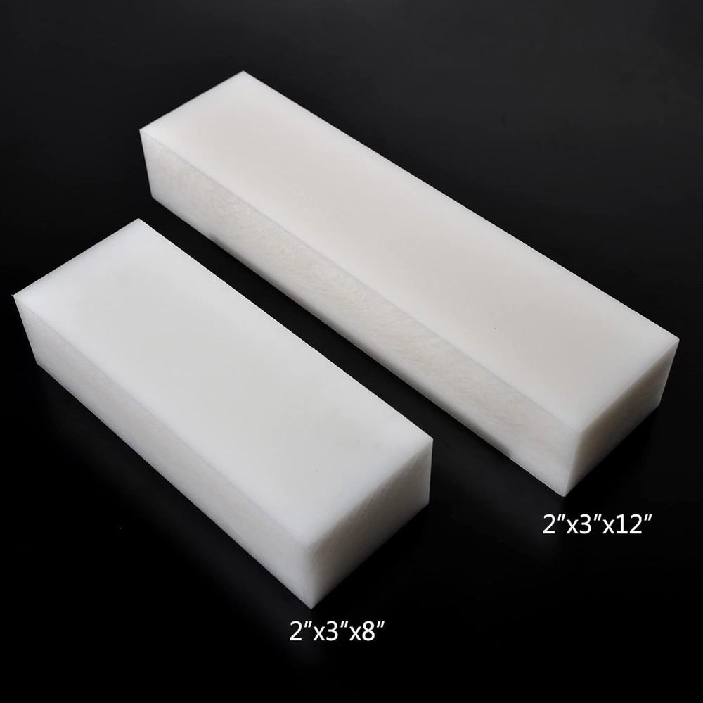 High Density Polyethylene Tapping Block for DIY Projects and Floor Improvement