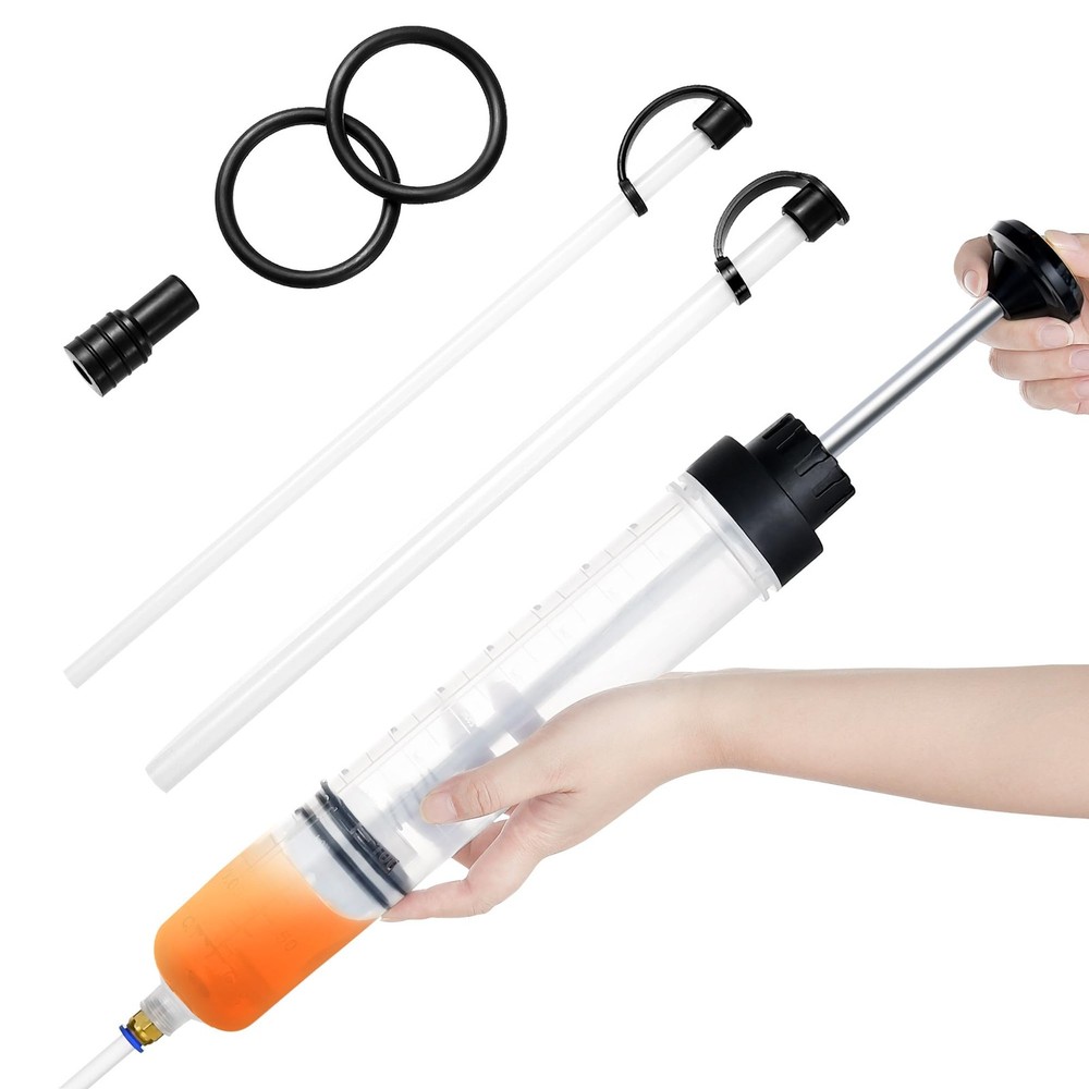 Reniteco Oil Extractor Pump - 500CC Manual Liquid Extractor, 500cc