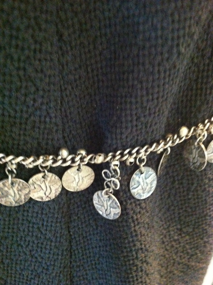 Silver Tone Belt Up To 34" 2013